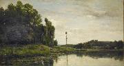 Charles-Francois Daubigny Banks of the Oise oil